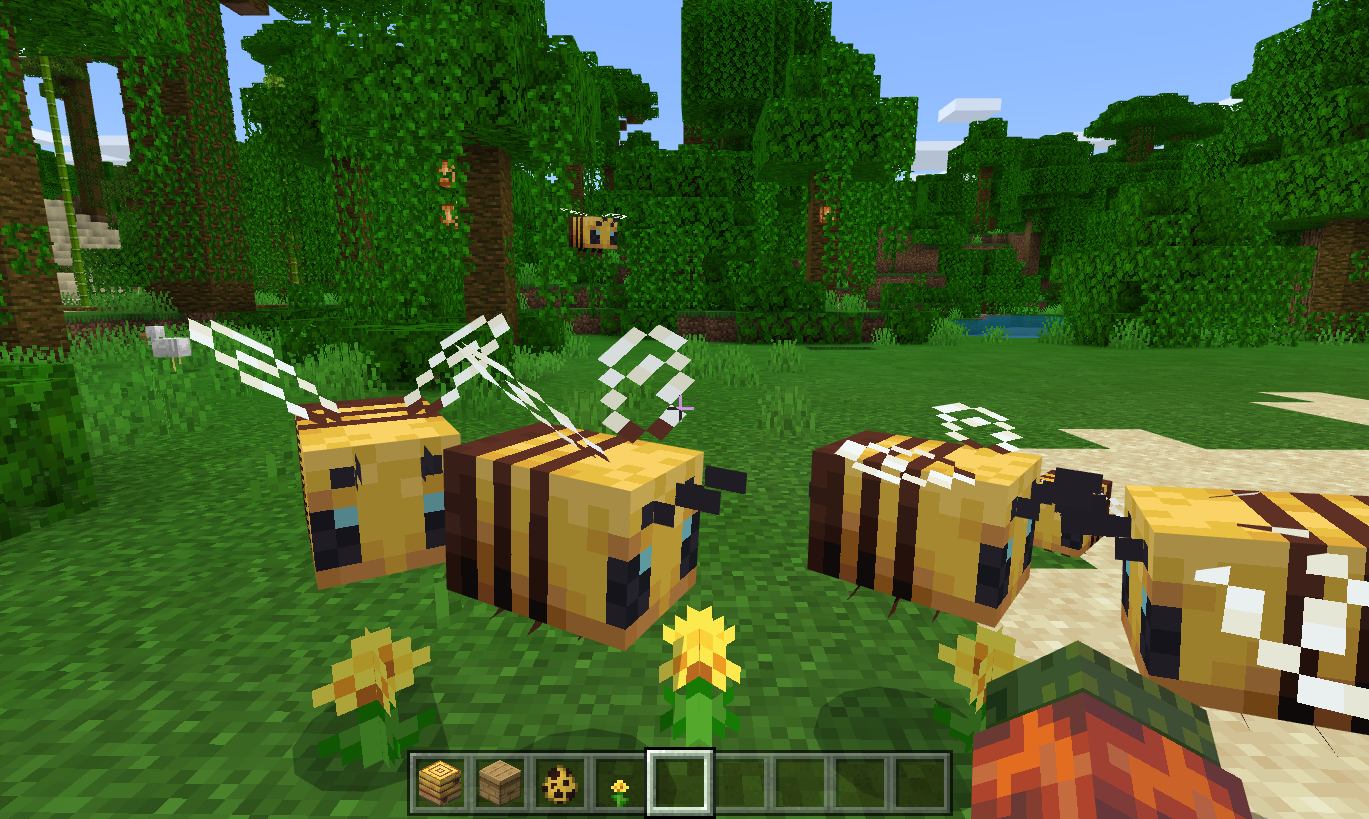 What is the title of this picture ? MINECRAFT POCKET EDITION/BEDROCK 1.14.1.2 FINAL BETA RELEASED